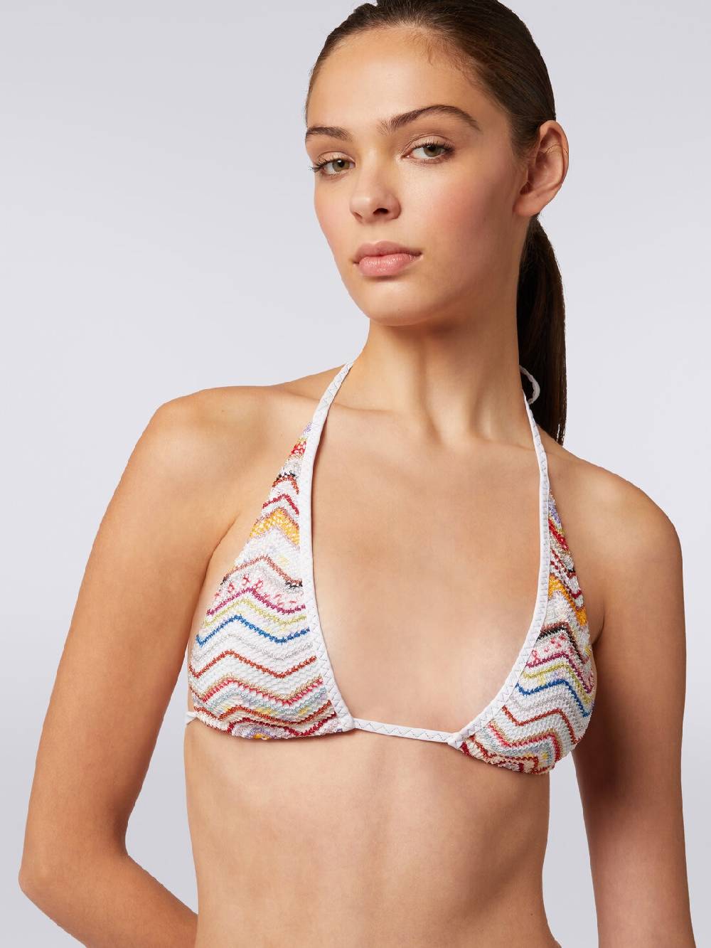 Missoni Bikini in crochet zig zag con lurex Offerta per la Festa della Mamma