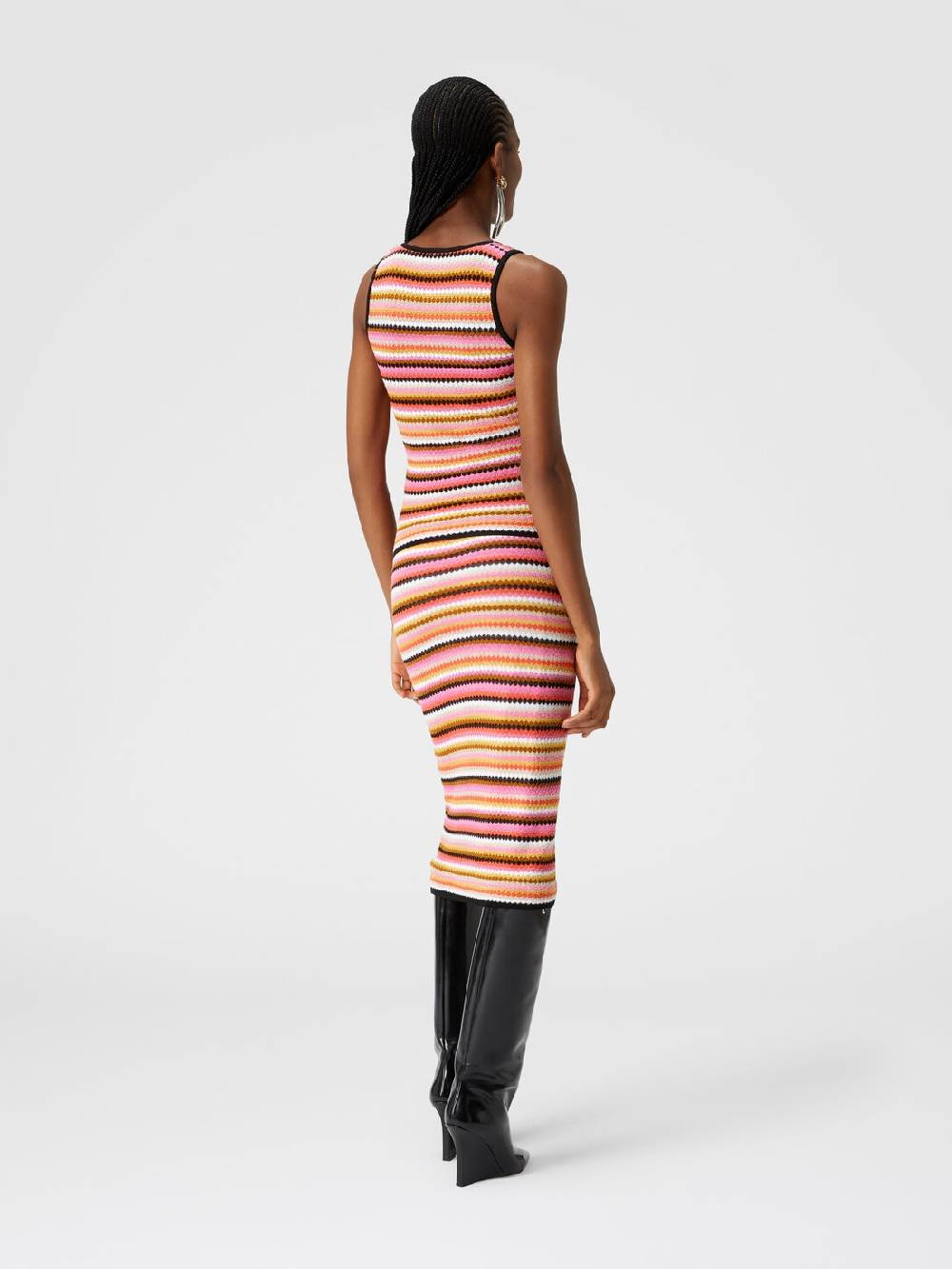 Missoni Canottiera rigata in cotone e viscosa Latest fashion