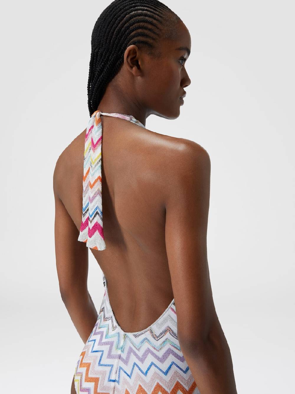 Missoni Costume intero in viscosa zig zag con lurex ACQUISTA ORA