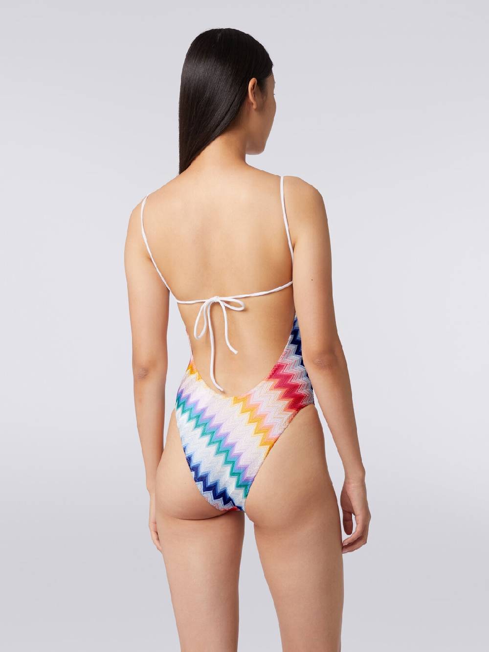 Missoni Costume intero zig zag con lurex Ultimo giorno