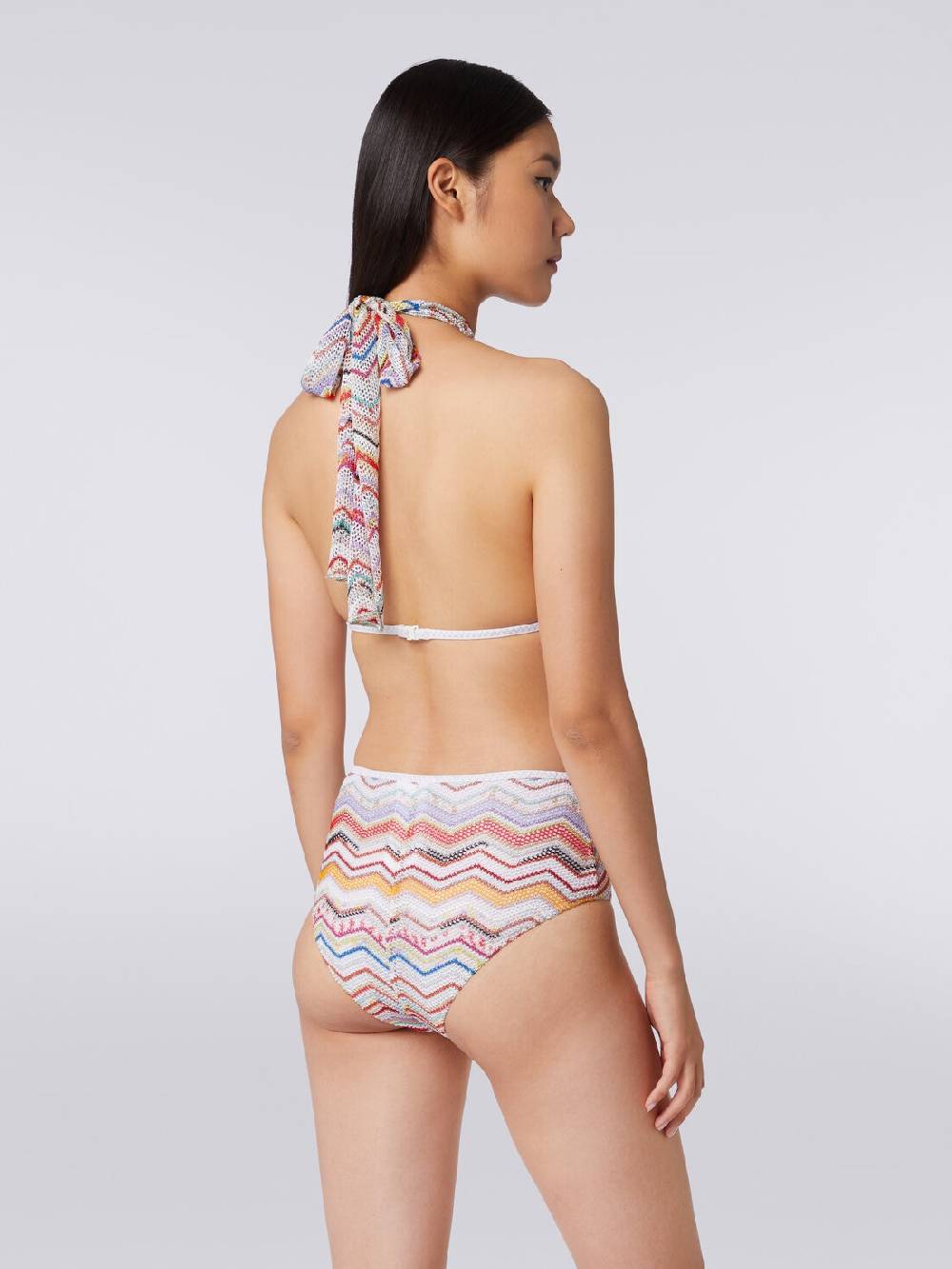Missoni Bikini in crochet con lurex e slip a vita alta Fino al 60% di sconto