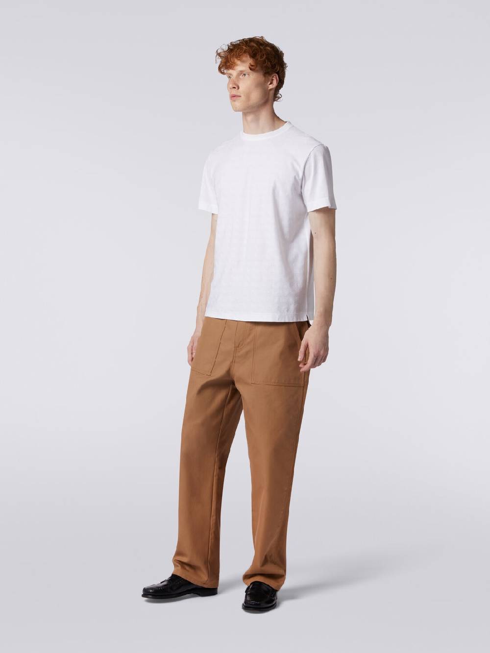 Missoni T-shirt a maniche corte in cotone zig zag Enormi sconti