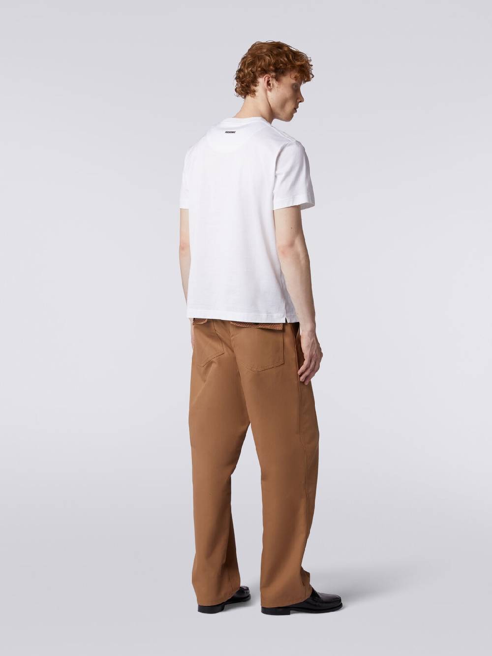 Missoni T-shirt a maniche corte in cotone zig zag Enormi sconti