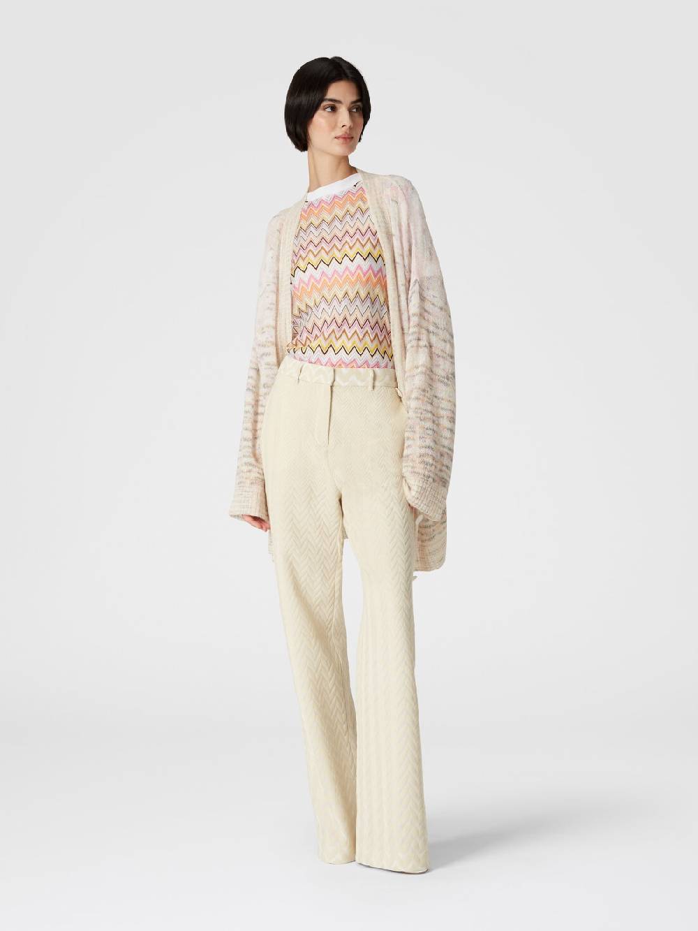 Missoni Cardigan oversize in viscosa, alpaca e lana Officina