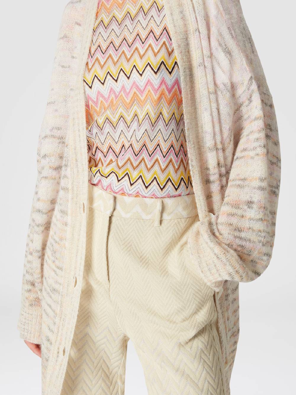 Missoni Cardigan oversize in viscosa, alpaca e lana Officina