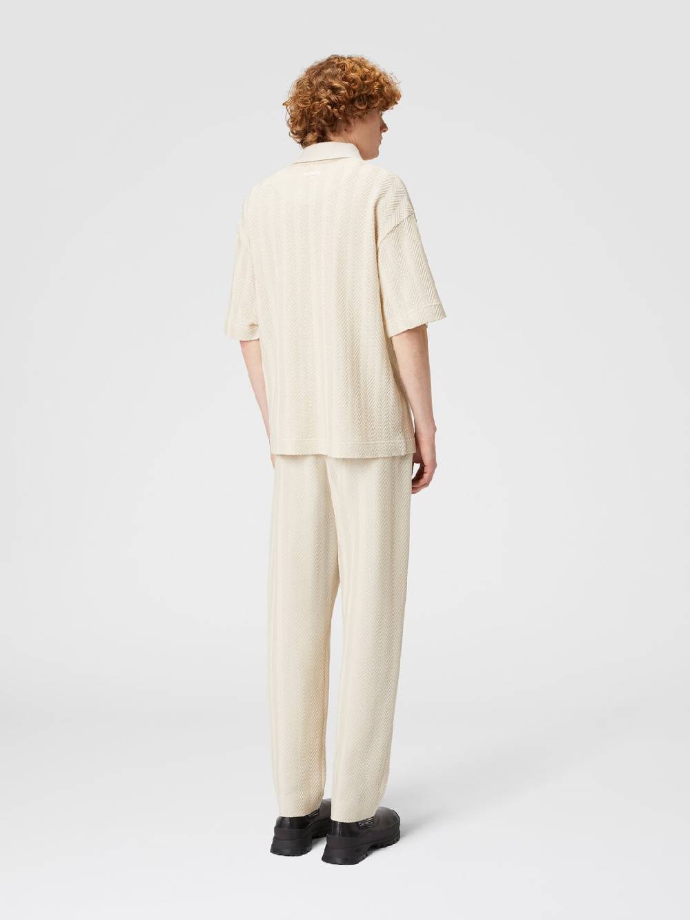 Missoni Pantaloni classici in cotone e viscosa zig zag Qualità Garantita