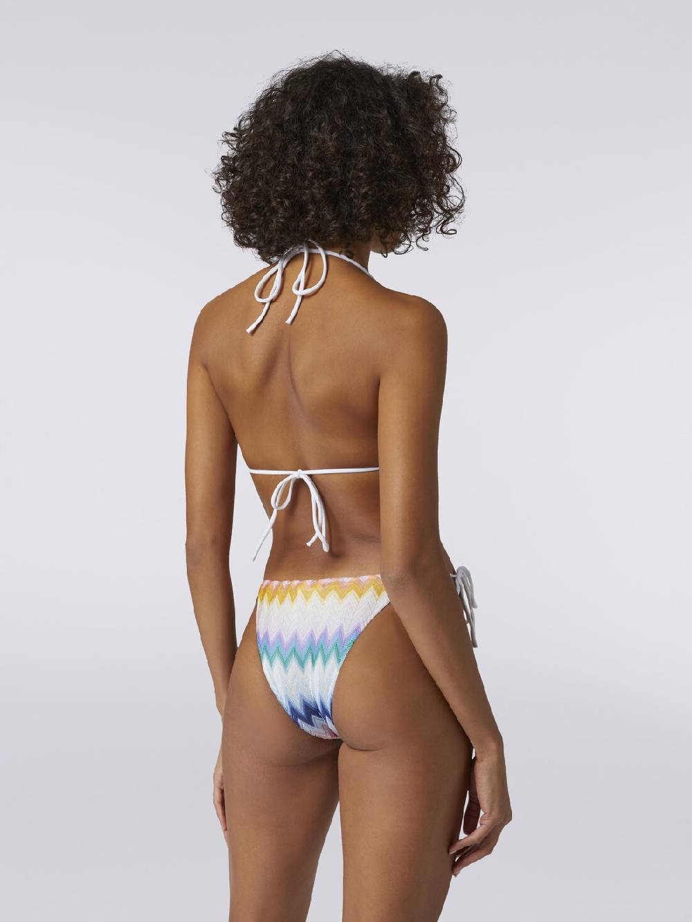 Missoni Bikini in misto viscosa sfumata zig zag con lurex Promozione Limitata
