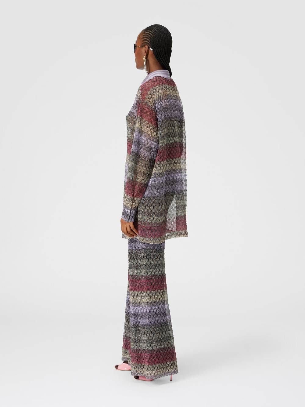 Missoni Camicia oversize con motivo pizzo lamé Affare Del Giorno