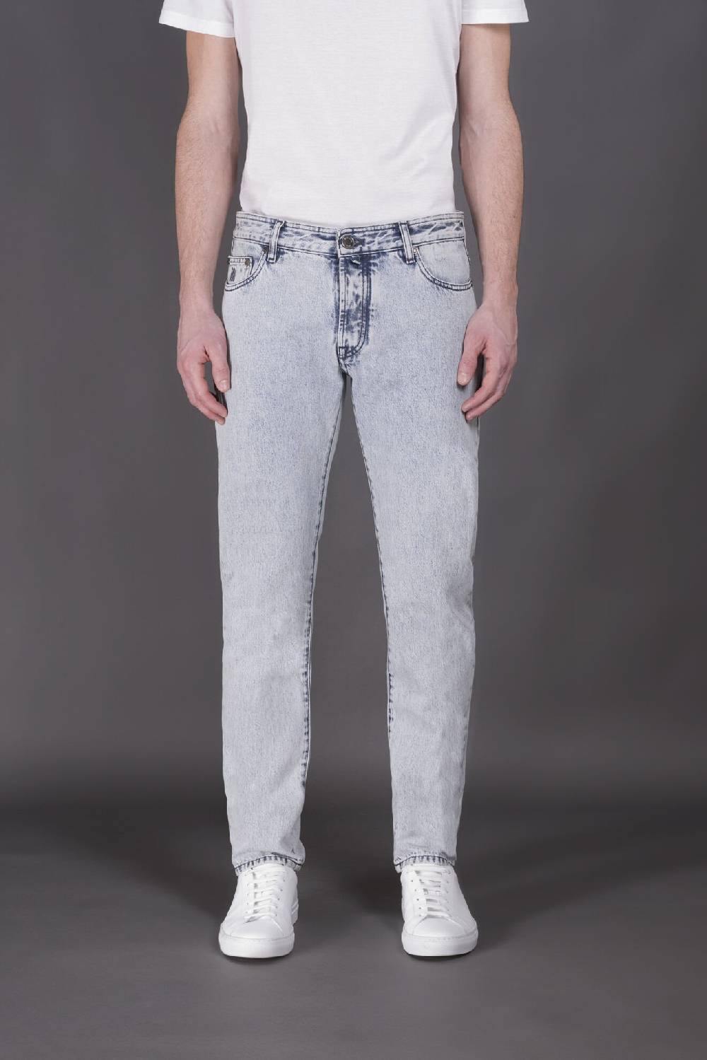 Moorer Pantaloni PAVEL-34 BLU Negozi Online