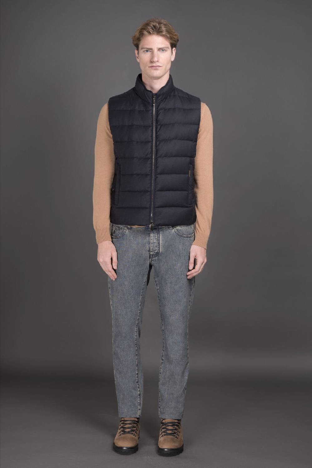 Moorer Gilet OLIVER-L In Linea