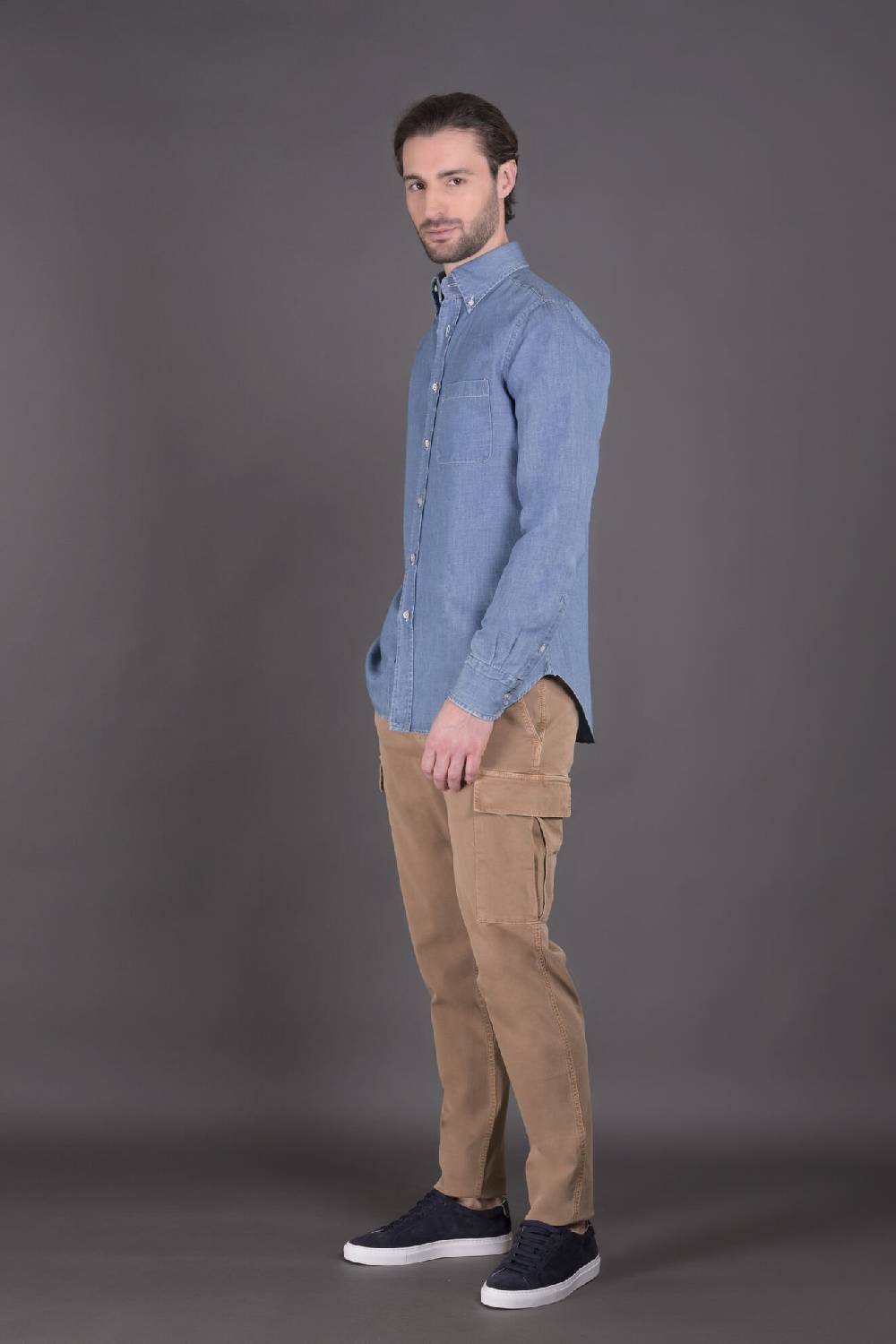 Moorer Camicie ROLF-67 BLU Prezzo Ridotto