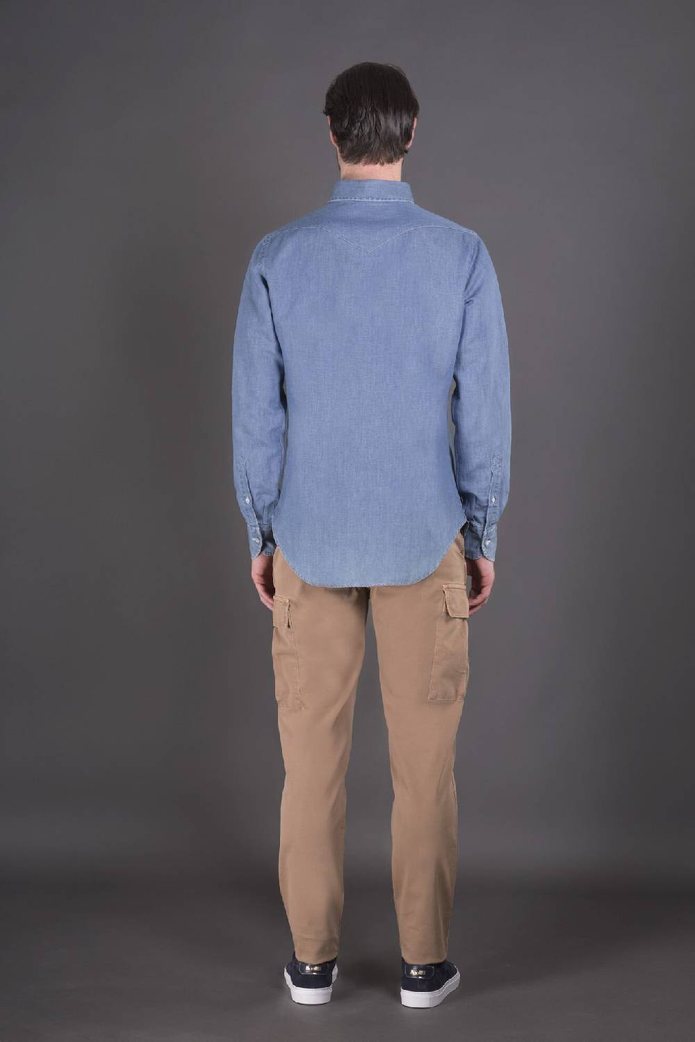 Moorer Camicie ROLF-67 BLU Prezzo Ridotto