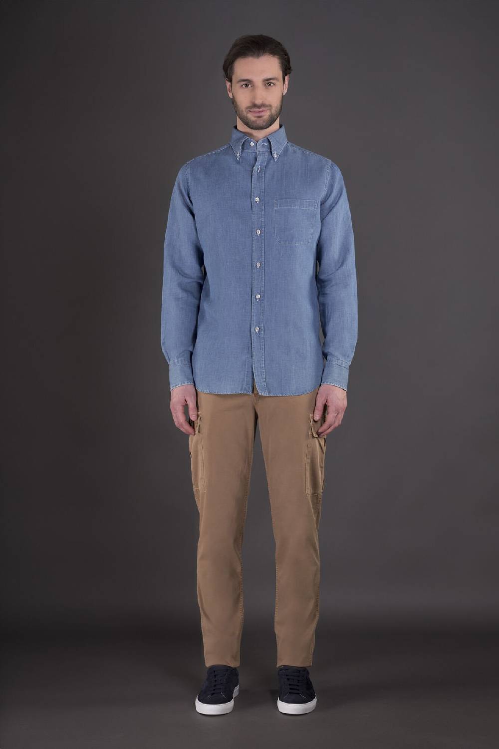 Moorer Camicie ROLF-67 BLU Prezzo Ridotto