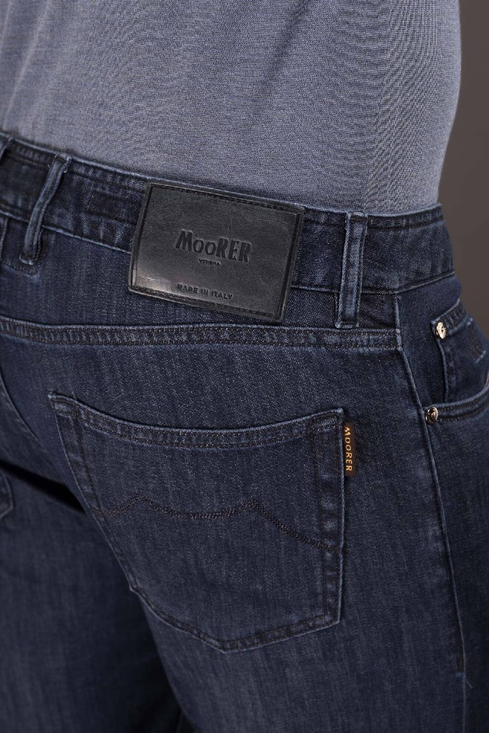 Moorer Pantaloni CREDI-75 DENIM Outlet