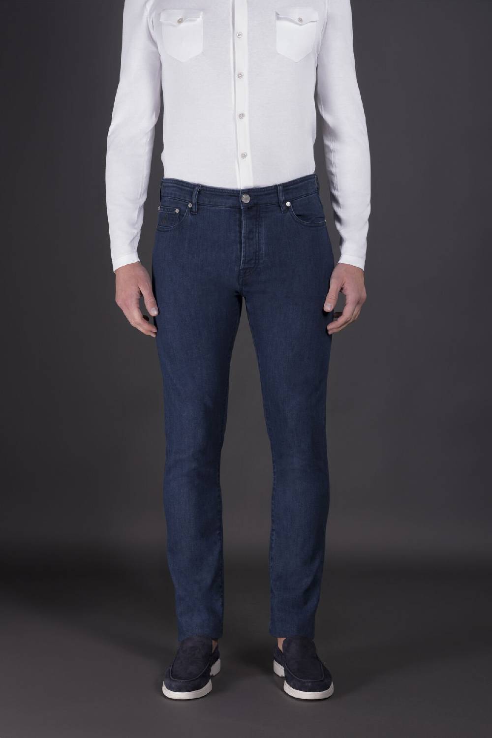 Moorer Pantaloni PAVEL-919 WASHING W1 Vendita Economica