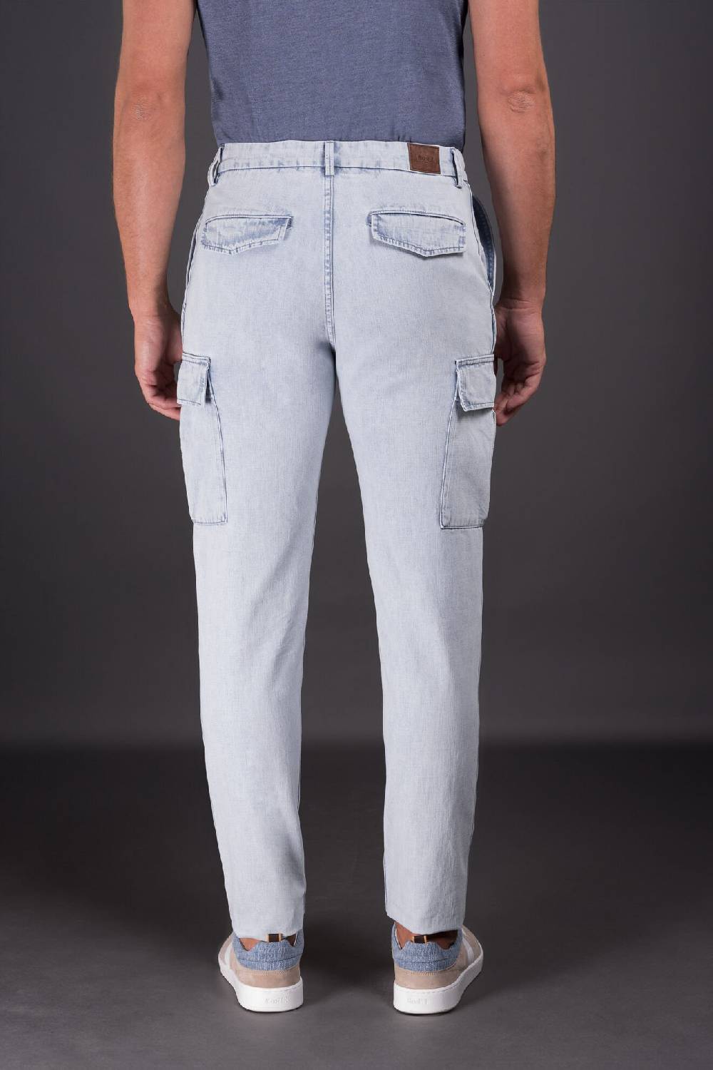 Moorer Pantaloni BRODY-01 LIGHT DENIM Vendite Flash