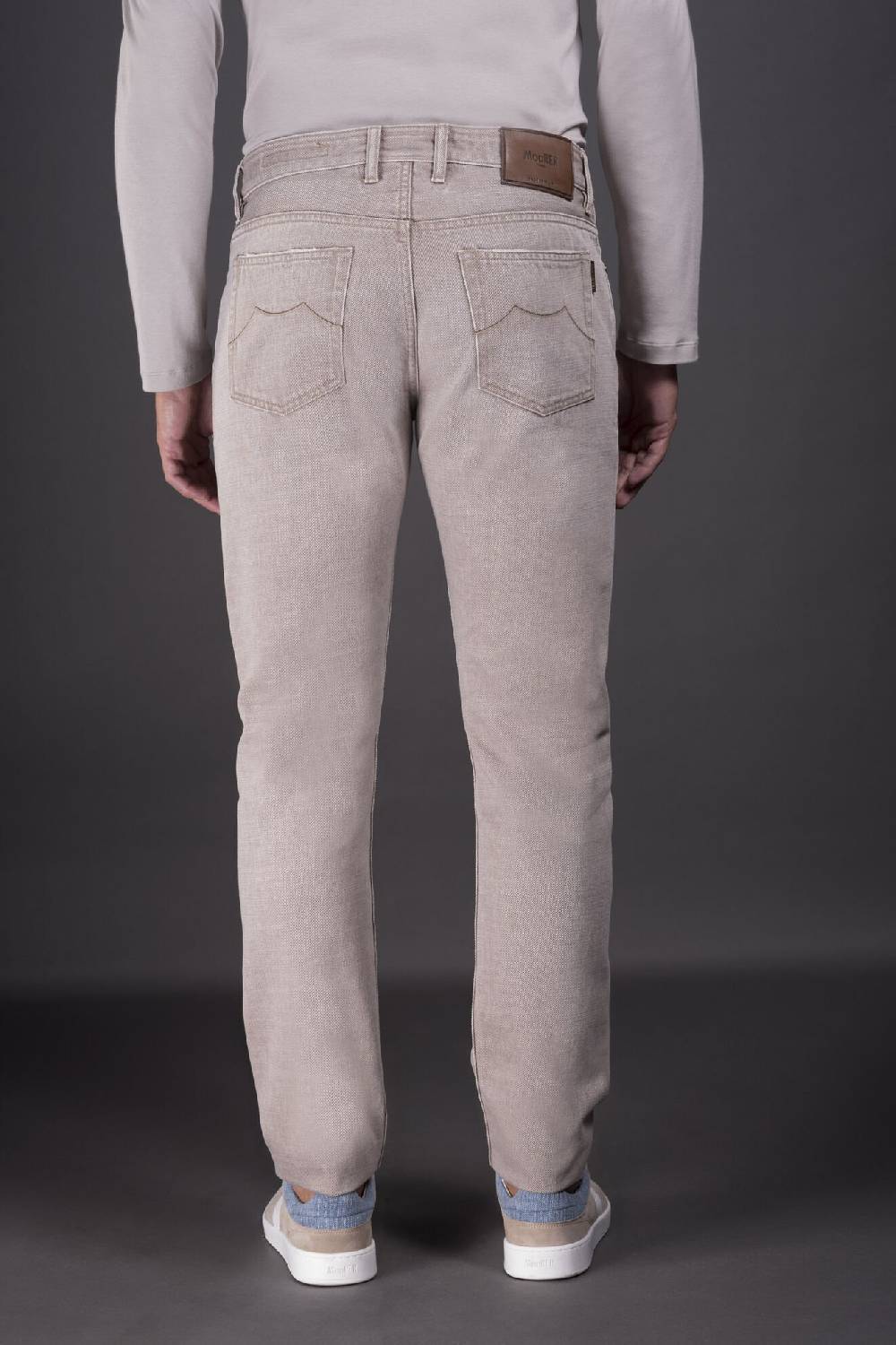 Moorer Pantaloni PAVEL-54 BEIGE Pezzi Unici