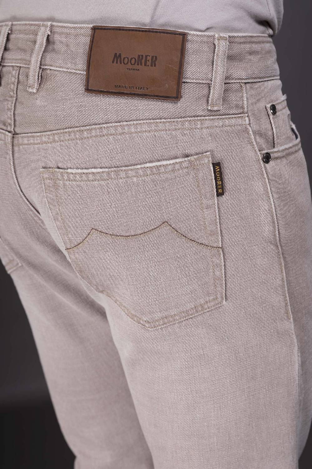 Moorer Pantaloni PAVEL-54 BEIGE Pezzi Unici