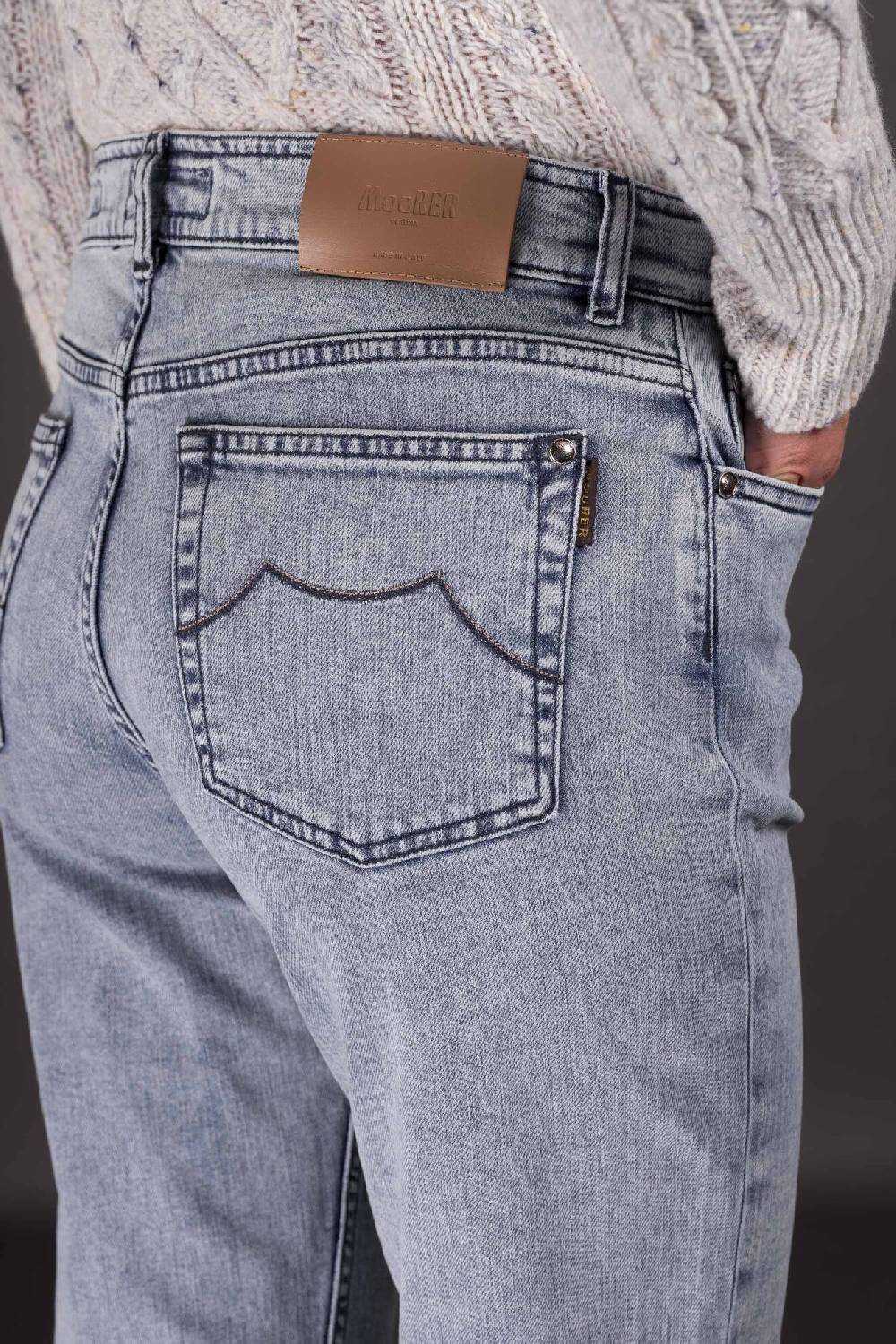 Moorer Pantaloni NUR-DC116 W. MR Prezzo Ridotto