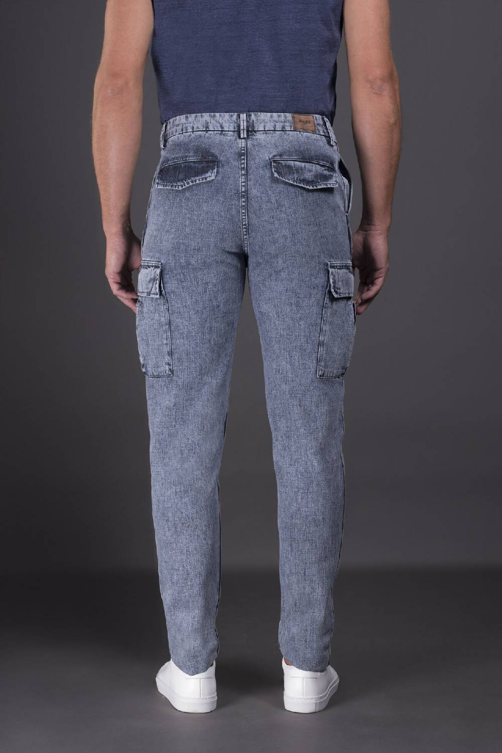 Moorer Pantaloni BRODY-01 NAVY/BLUE Prezzo basso