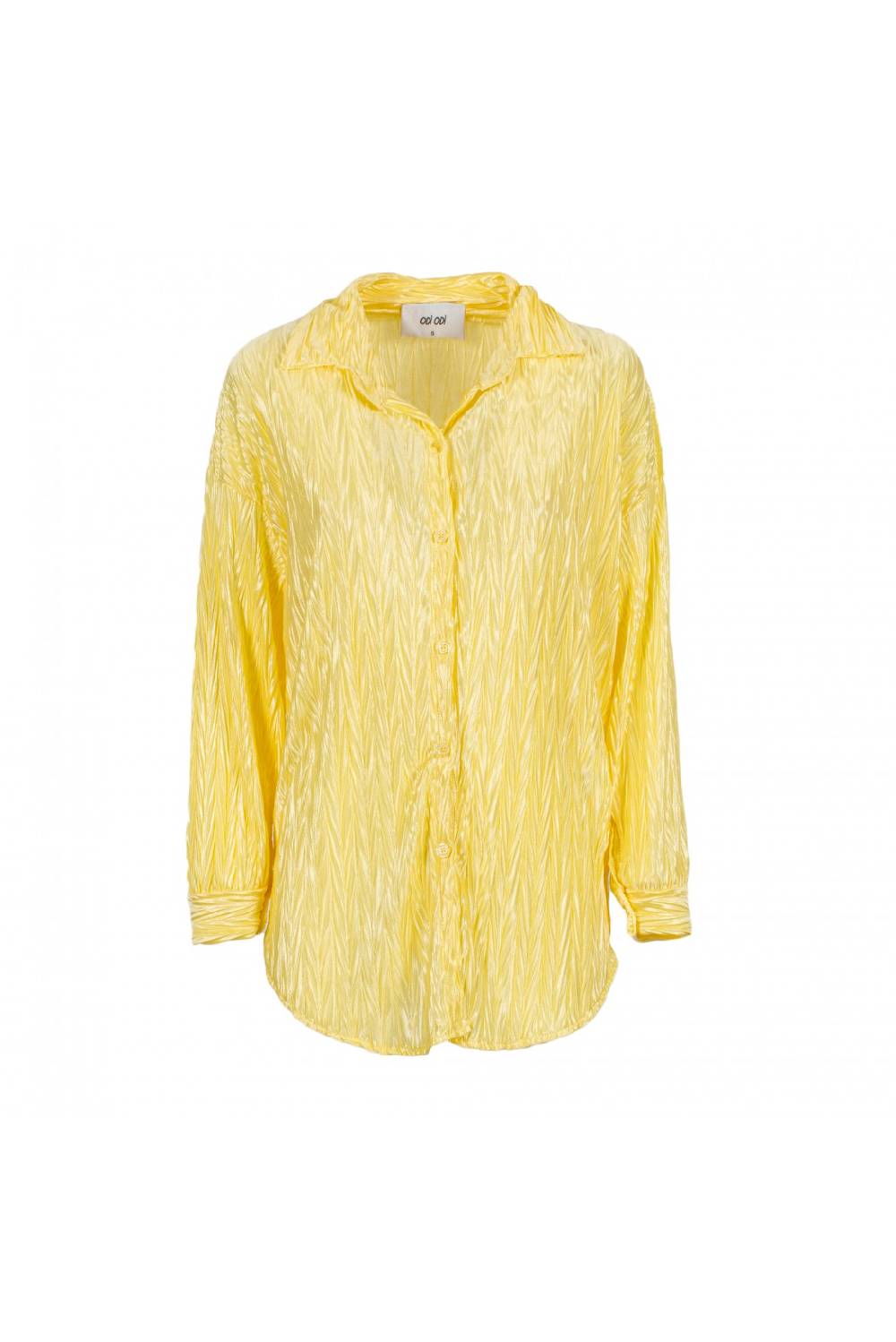 Odì Odì PORTOFINO 250S4D9 CAMICIE e BLUSE GIALLO Nuovo