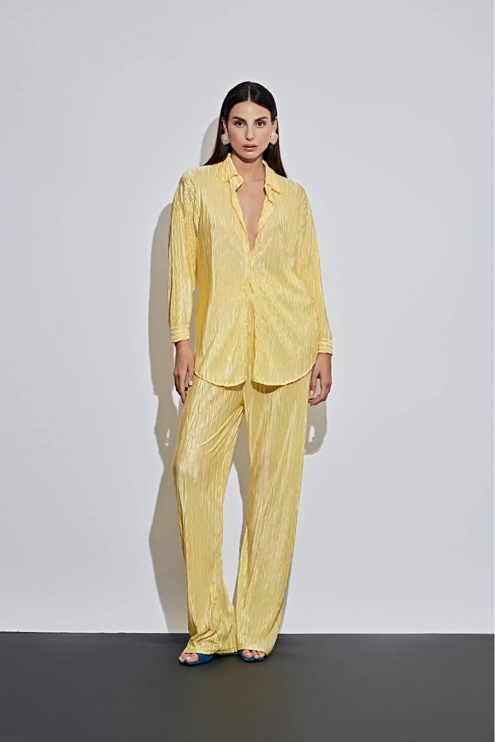 Odì Odì PORTOFINO 240S4D9 PANTALONI GIALLO