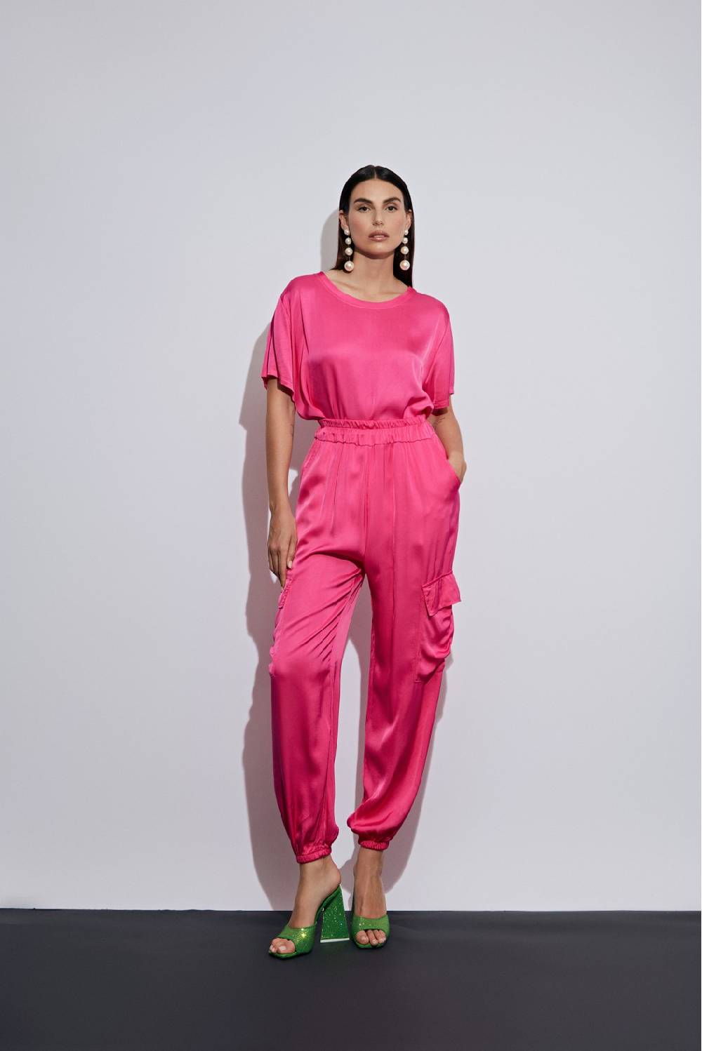 Odì Odì PIAGGE000S49C T-SHIRT FUCSIA