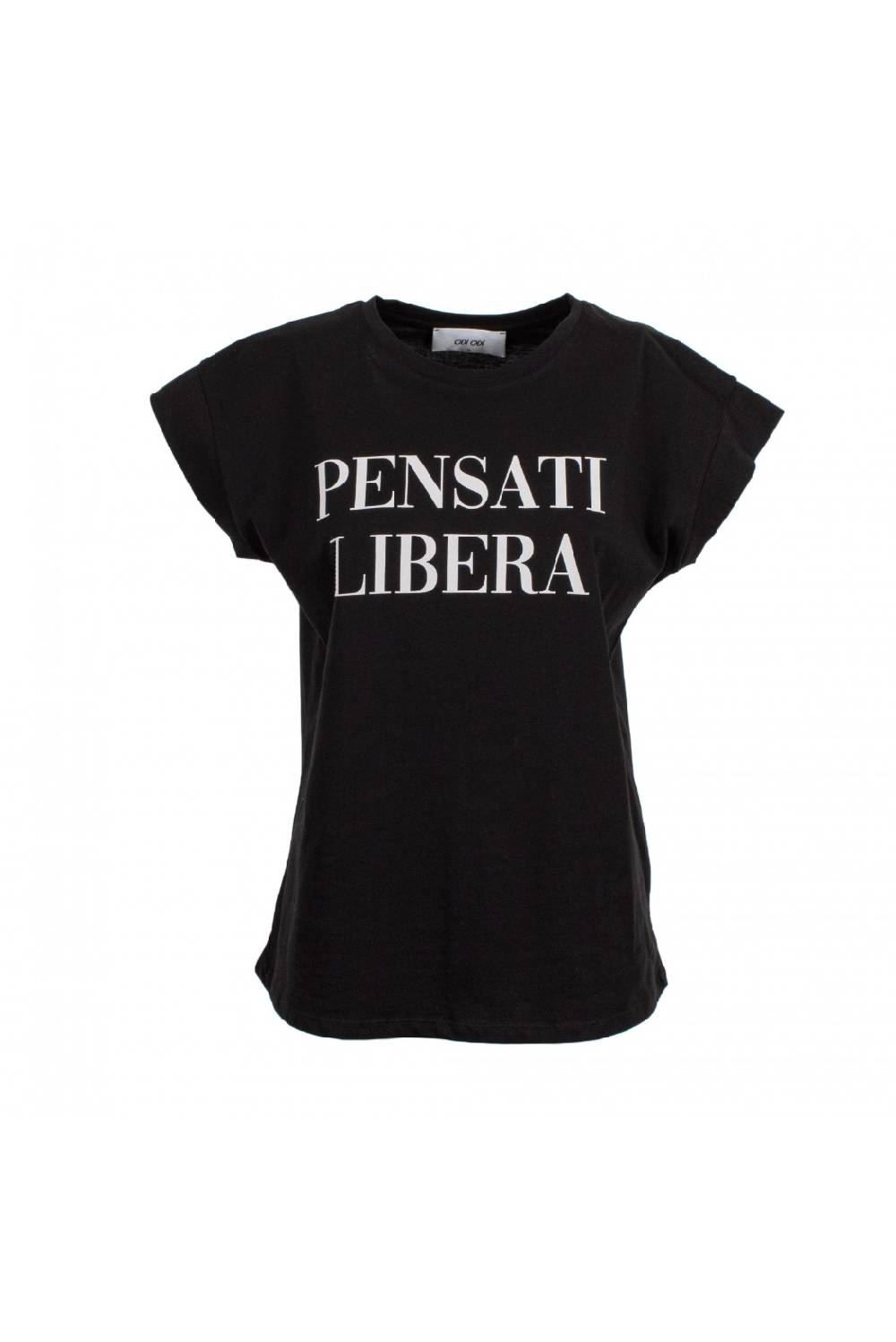 Odì Odì PENSATI 000S4D6 T-SHIRT NERO Promozione Limitata