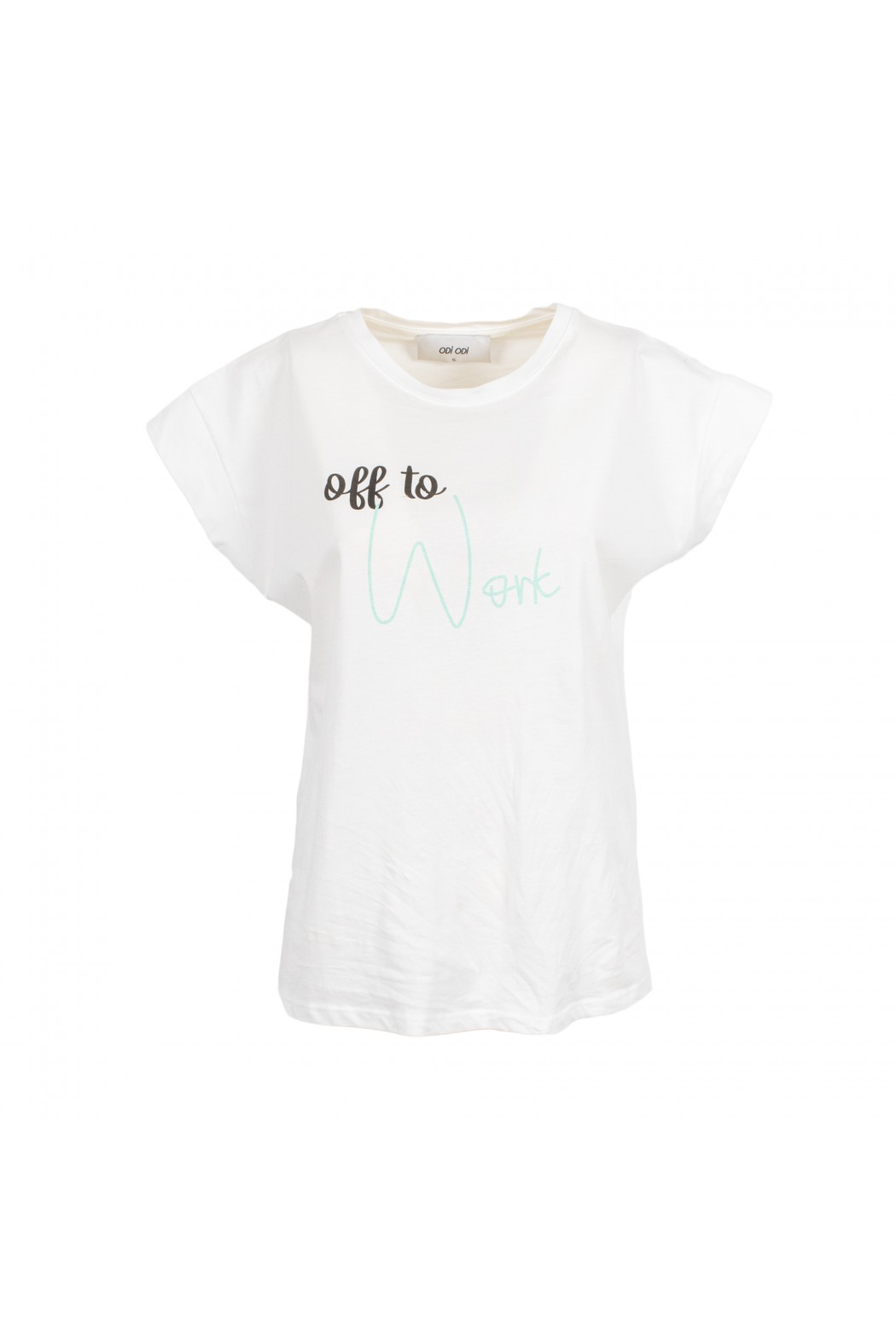 Odì Odì OFF TO000S4D7 T-SHIRT BIANCO Prezzo Ridotto