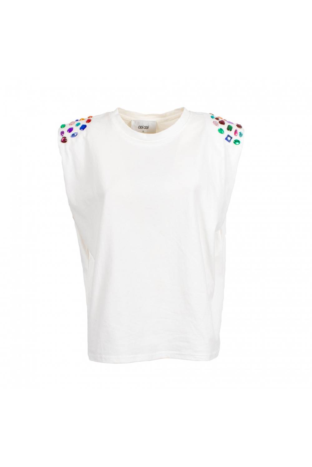 Odì Odì FERLA 000S4D7 T-SHIRT BIANCO Promozione
