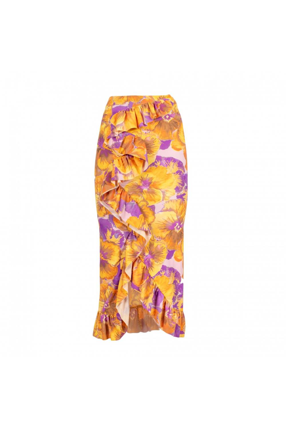 Odì Odì EVANSVILLE 010S407 GONNE FIORE VIOLA/GIALLO Pezzi Unici