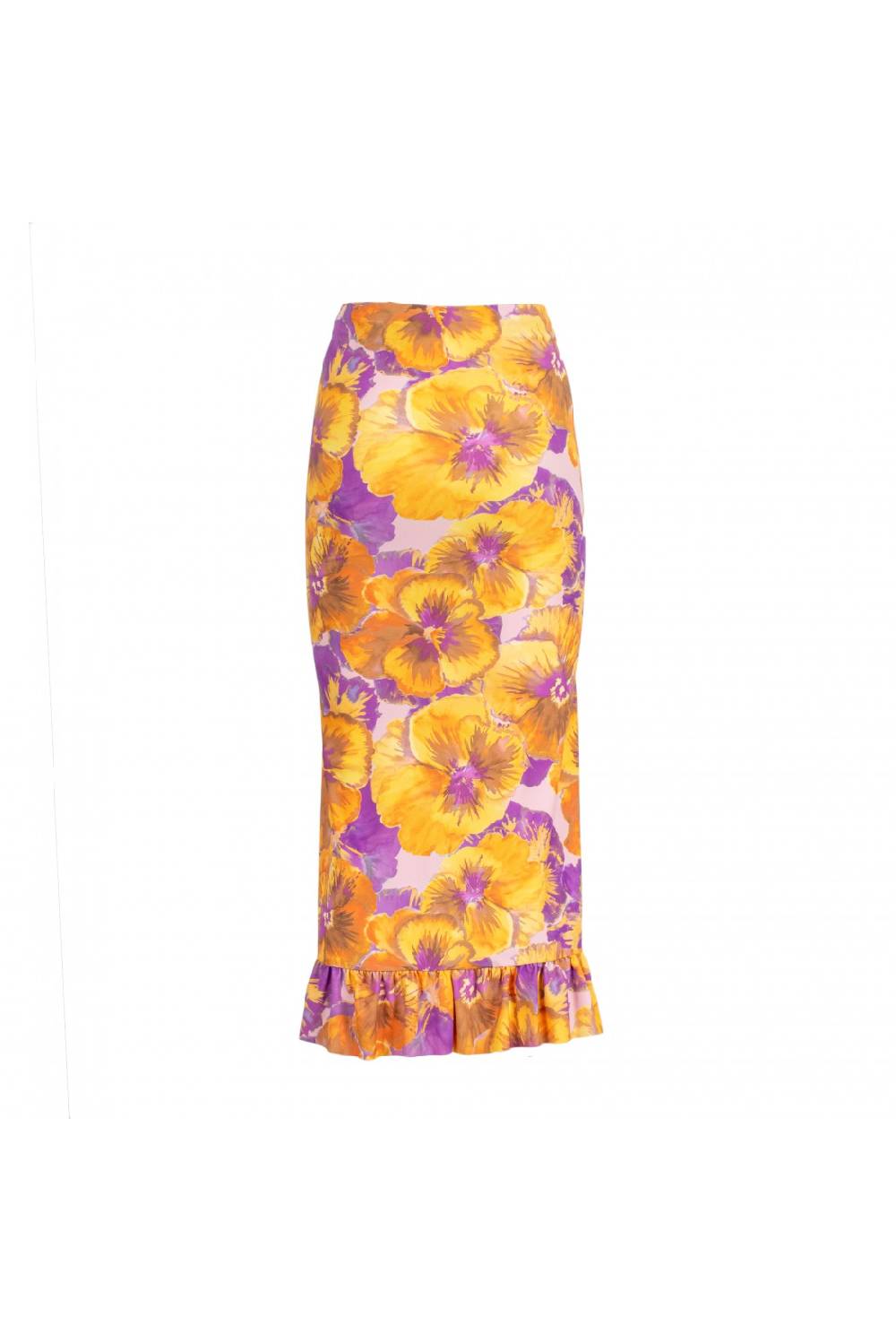 Odì Odì EVANSVILLE 010S407 GONNE FIORE VIOLA/GIALLO Pezzi Unici