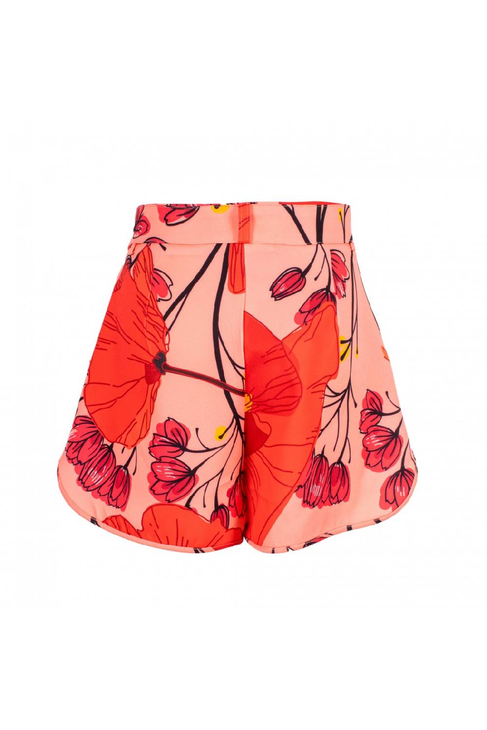 Odì Odì ERNESTINE 090S406 SHORTS FIORE ROSA/ROSSO 3471 Acquista Ora
