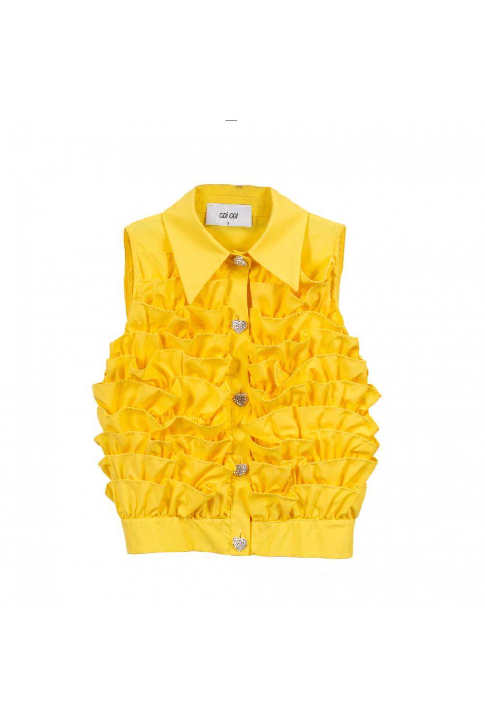 Odì Odì ERLI 120S4D9 TOP e BODY GIALLO Consegna Veloce