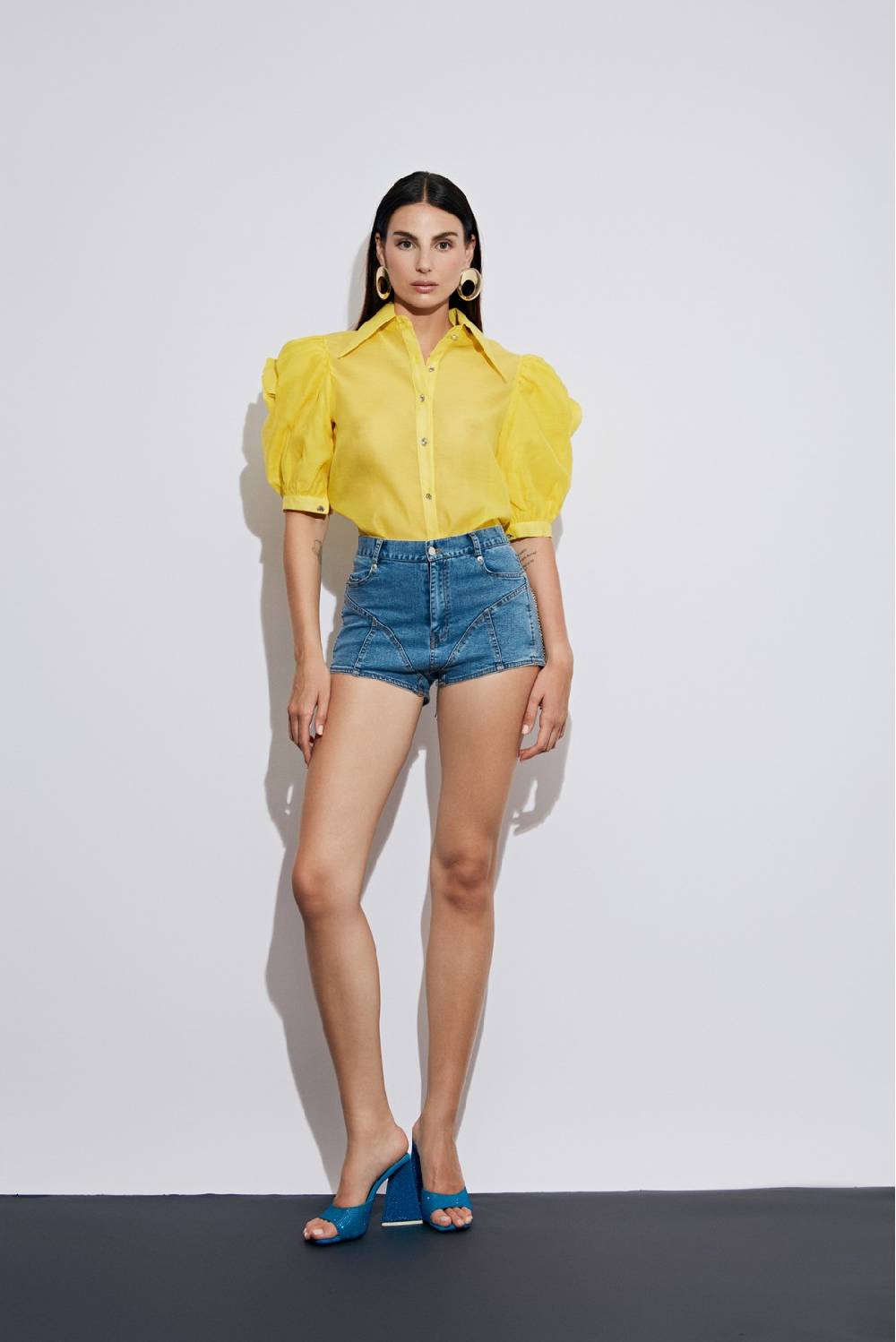Odì Odì COMANO250S4D9 CAMICIE e BLUSE GIALLO Outlet