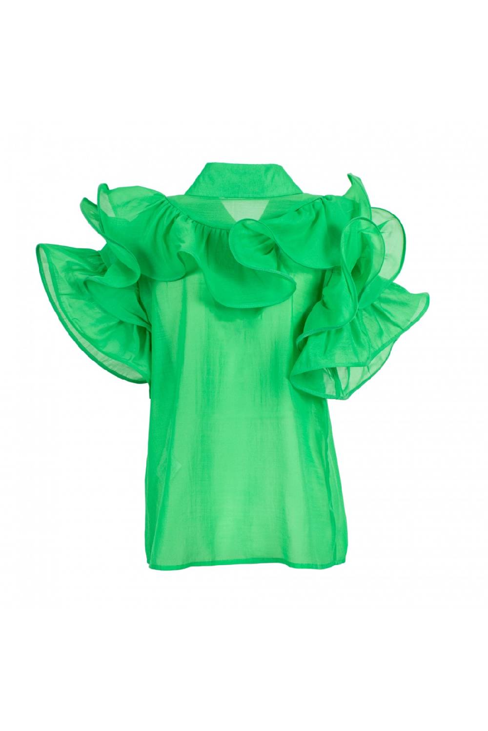 Odì Odì CHIAVARI 250S4F2 CAMICIE e BLUSE VERDE Saldi