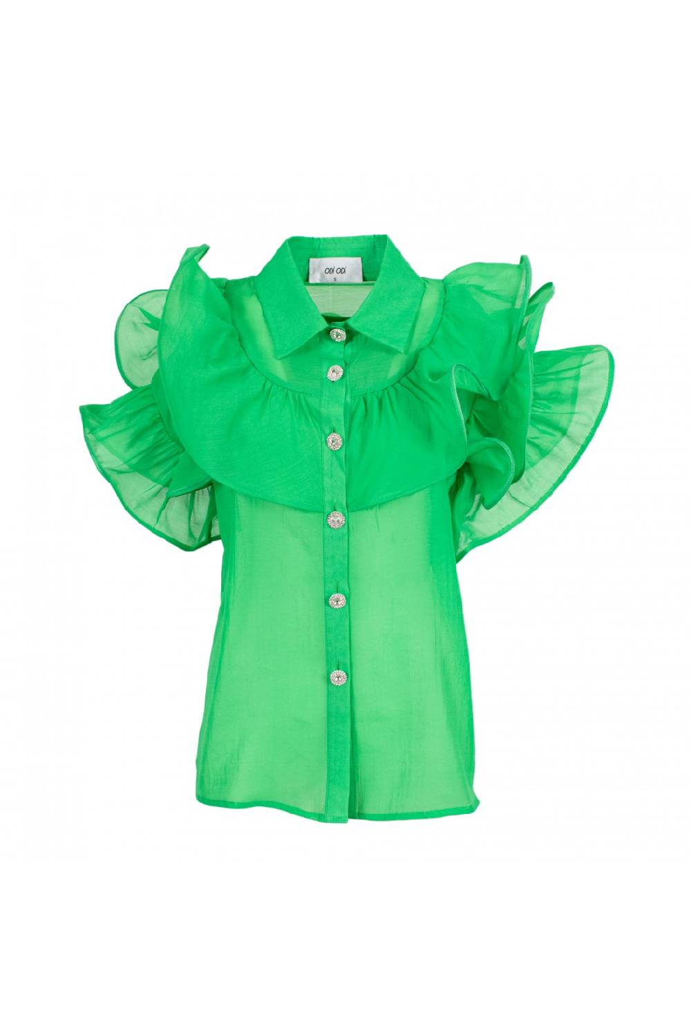 Odì Odì CHIAVARI 250S4F2 CAMICIE e BLUSE VERDE Saldi