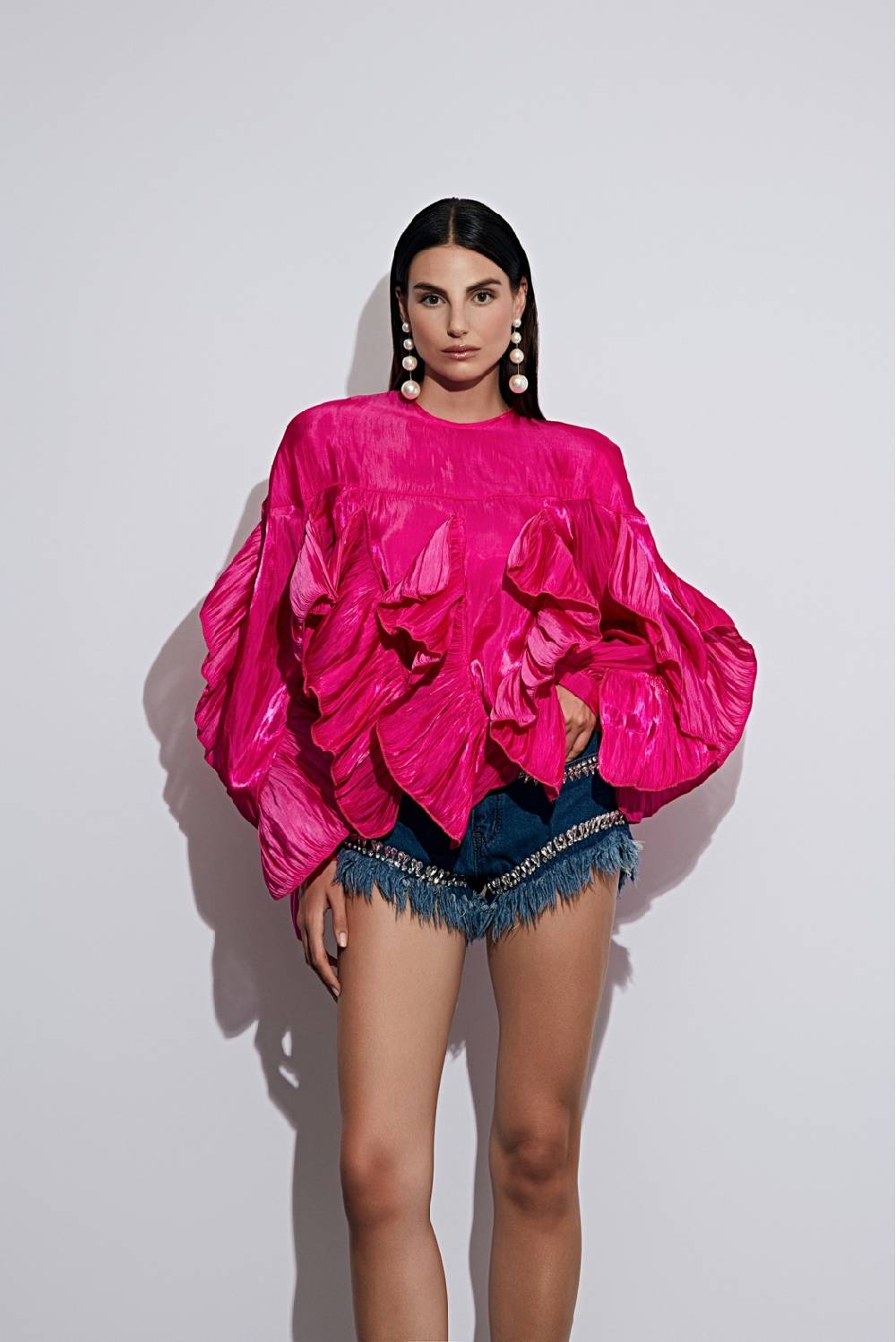 Odì Odì CHIANNI 230S49C CAMICIE e BLUSE FUCSIA Vendita Calda