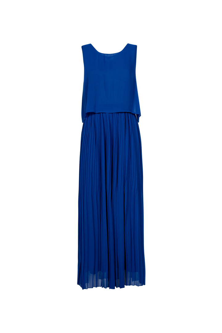 Oltre Tempo Abito in georgette chiffon plissettato Pezzi Unici