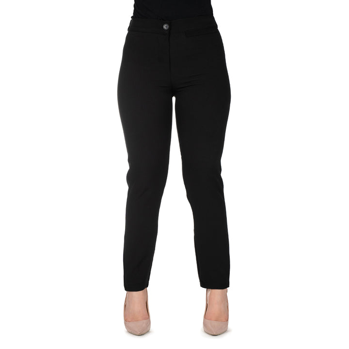 Oltre Tempo Pantalone con elastico in vita e frisi sulla sinistra Promozione Limitata