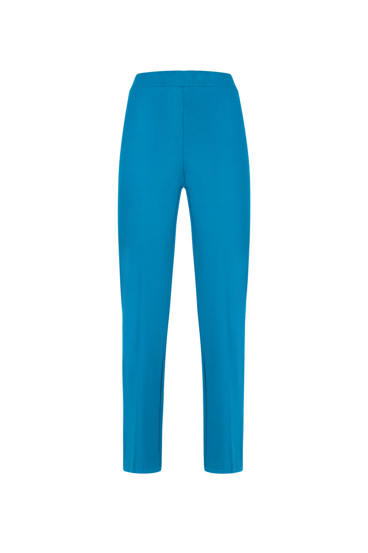 Oltre Tempo Pantalone gamba dritta in punto milano di viscosa Sconto