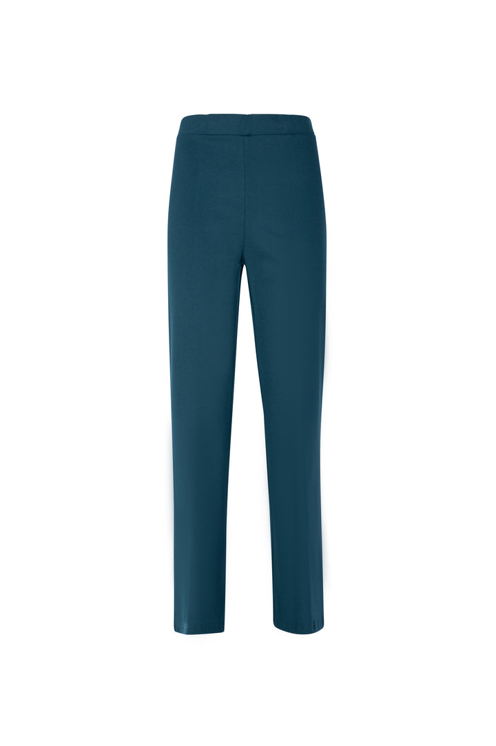 Oltre Tempo Pantalone gamba dritta in punto milano di viscosa Sconto