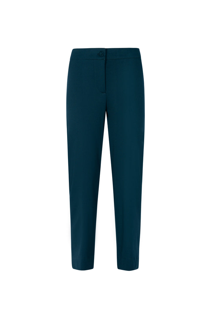 Oltre Tempo Pantalone in punto milano con fintone ed elastico in vita Saldi