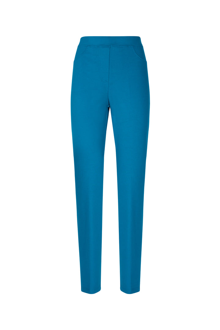 Oltre Tempo Pantalone dritto in punto milano con elastico in vita Offerta