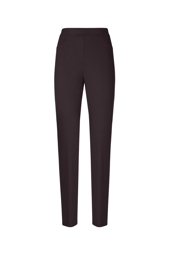 Oltre Tempo Pantalone dritto in punto milano con elastico in vita Offerta