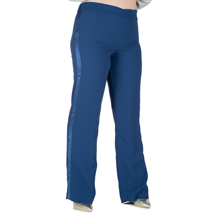 Oltre Tempo Pantalone unito in cadì con fascia ai lati Promozione