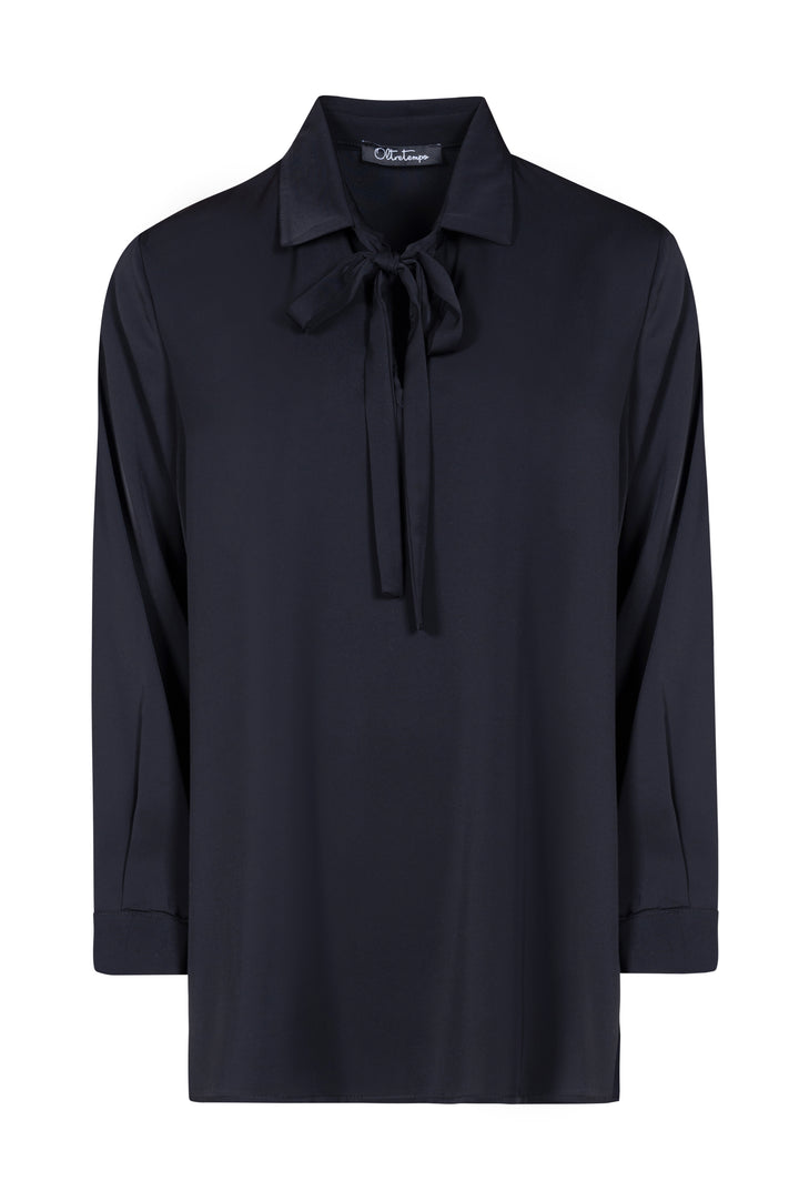 Oltre Tempo Camicia con colletto e fiocco Affare Del Giorno