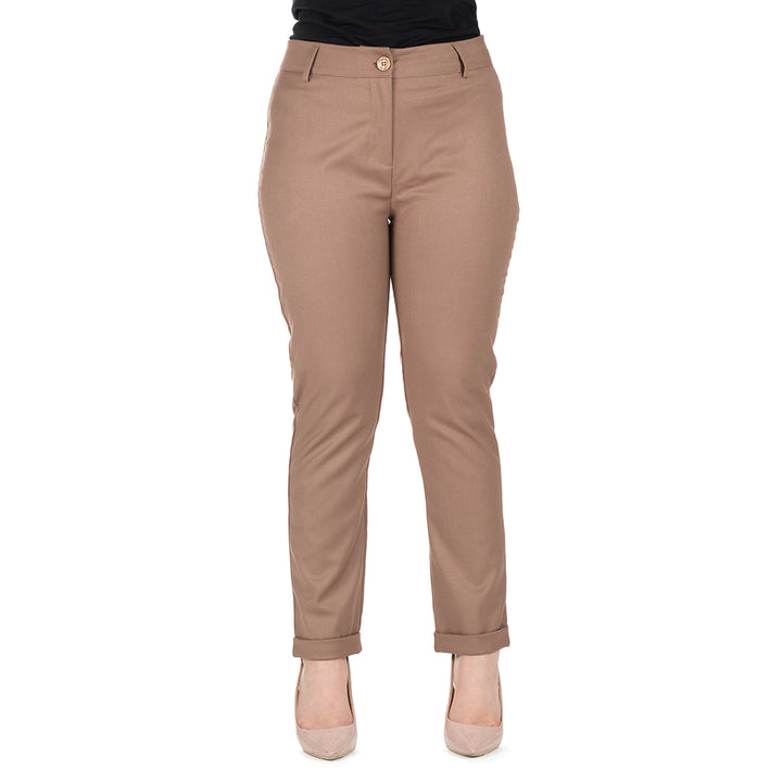 Oltre Tempo Pantalone un bottone con risvoltino Presa