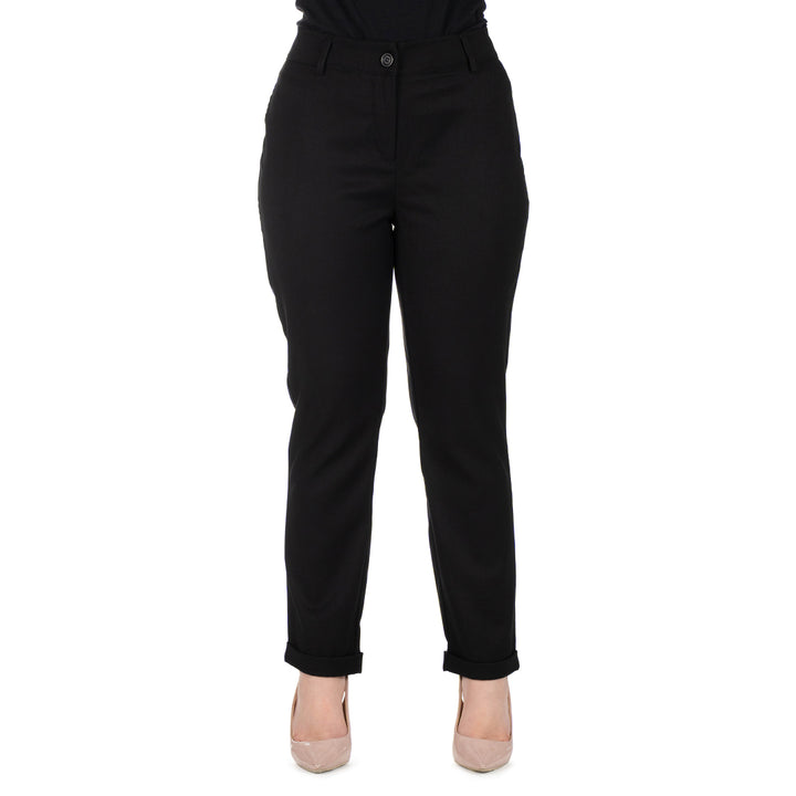 Oltre Tempo Pantalone un bottone con risvoltino Presa