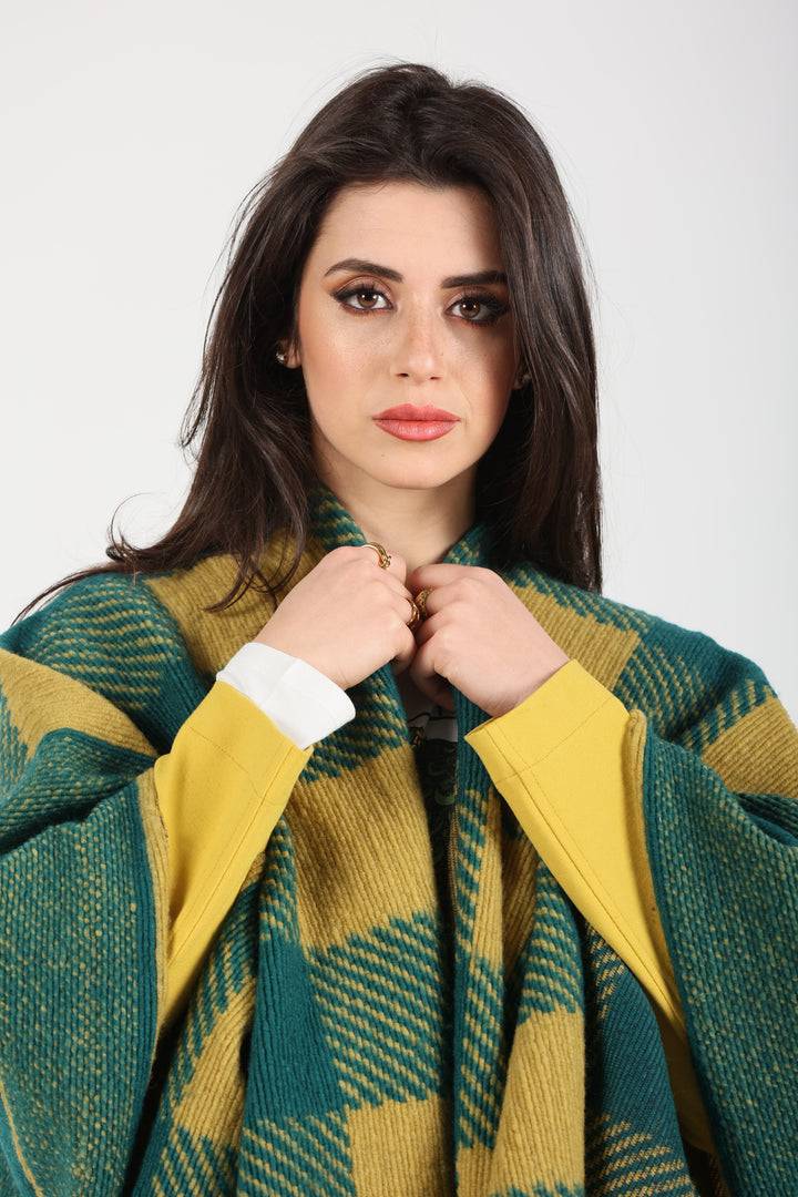 Oltre Tempo Poncho in lana Super Saving Price